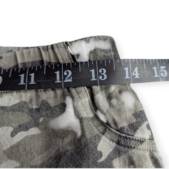 Mittoshop Gray Camouflage Moto Pull On Casual Pants Size Medium - Picture 8 of 16